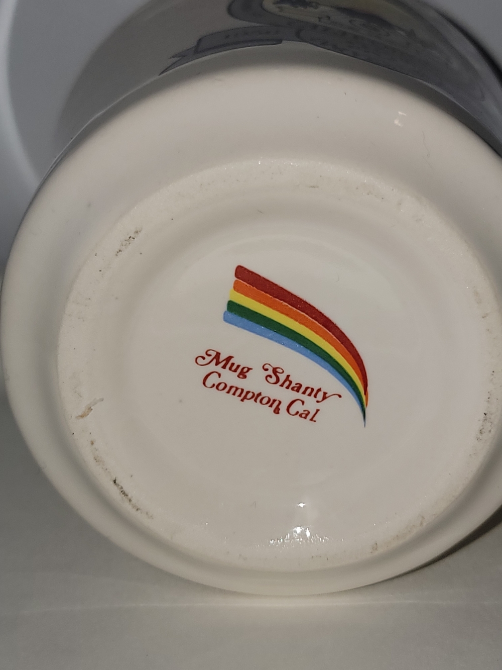 City of Downey California 25th Anniversary Cream Ceramic Coffee Mug - Picture 3 of 3